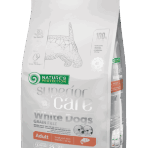 Nature's Protection Superior Care White Dog Small & Mini Adult GF Σολομός 1,5kg