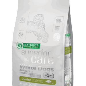 Nature's Protection Superior Care White Dog Small & Mini Junior Λευκά Ψάρια 1,5kg